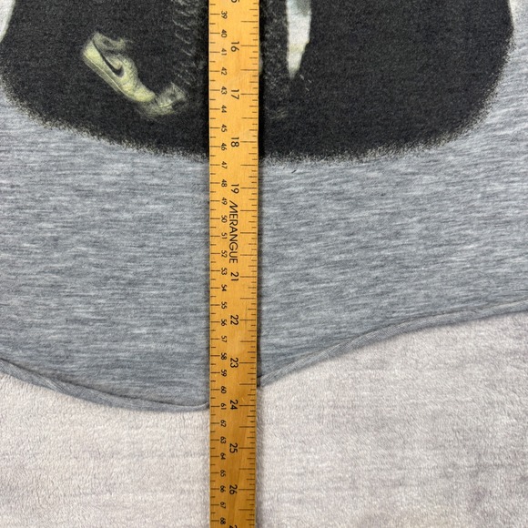 Aerosmith Shirt Mens Large Gray Vintage Permanent Vacation Tour 1987 Raglan Rock - Picture 8 of 10